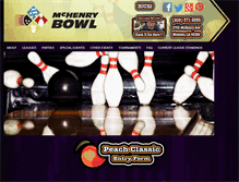 Tablet Screenshot of mchenrybowl.com